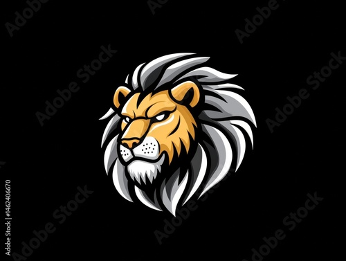 Wallpaper Mural Powerful Lion Head Torontodigital.ca