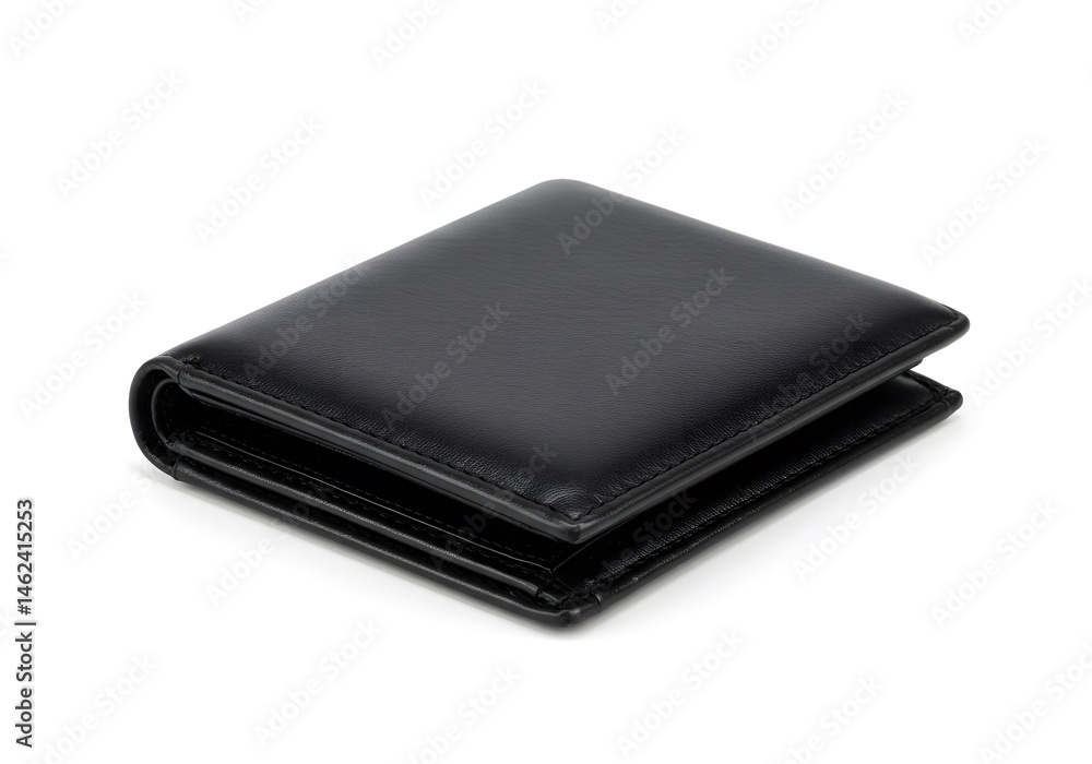 Black leather wallet product photography Black leather wallet product photography