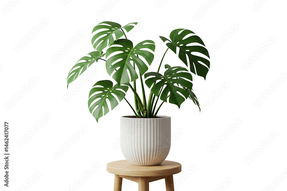 Obraz premium plant in a vase isolated on transparent background 