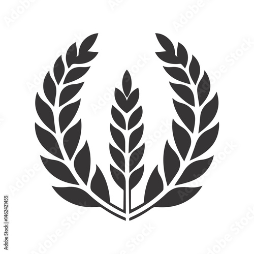 Laurel wreath vector illustration.