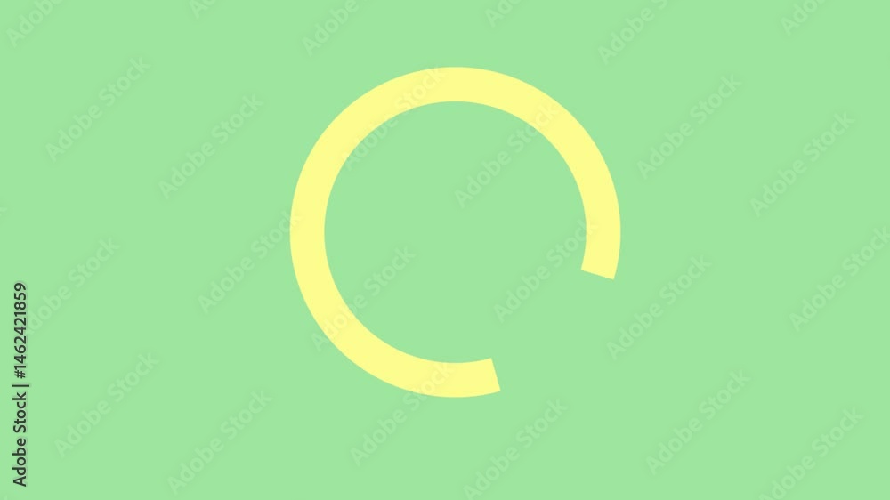 Rotating Loading Animation 4K (Black Background) | Seamless Looping ...