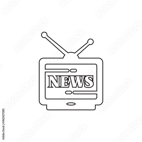 business news icon , promotion icon