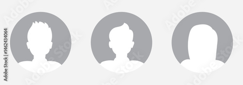 User Profile icon set showcasing personal, account, settings, and identity symbols. A solid vector illustration collection ideal for social media platforms, apps, and user interface designs.