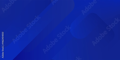 Abstract blue background with glowing geometric lines. Modern blue gradient square shape design. Futuristic technology concept. Suit for brochure, corporate, website, poster, banner, cover modern