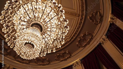 Beautiful Antique Chandelier with Intricate Detailing