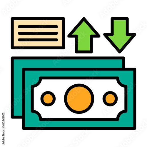 Tax refund Vector Icon