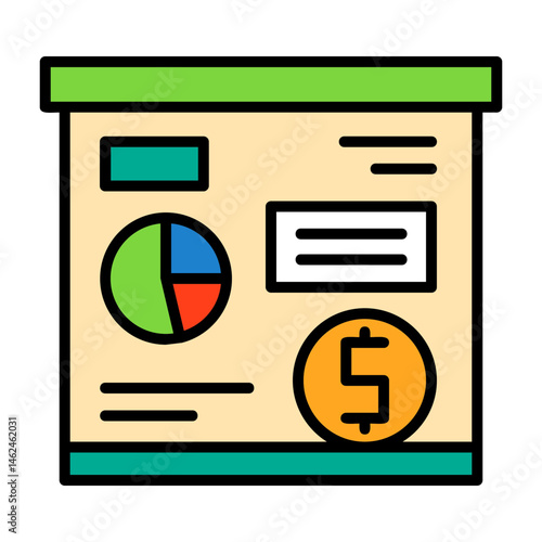 Tax planning Vector Icon