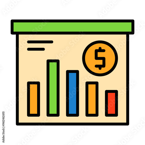 Financial crisis Vector Icon