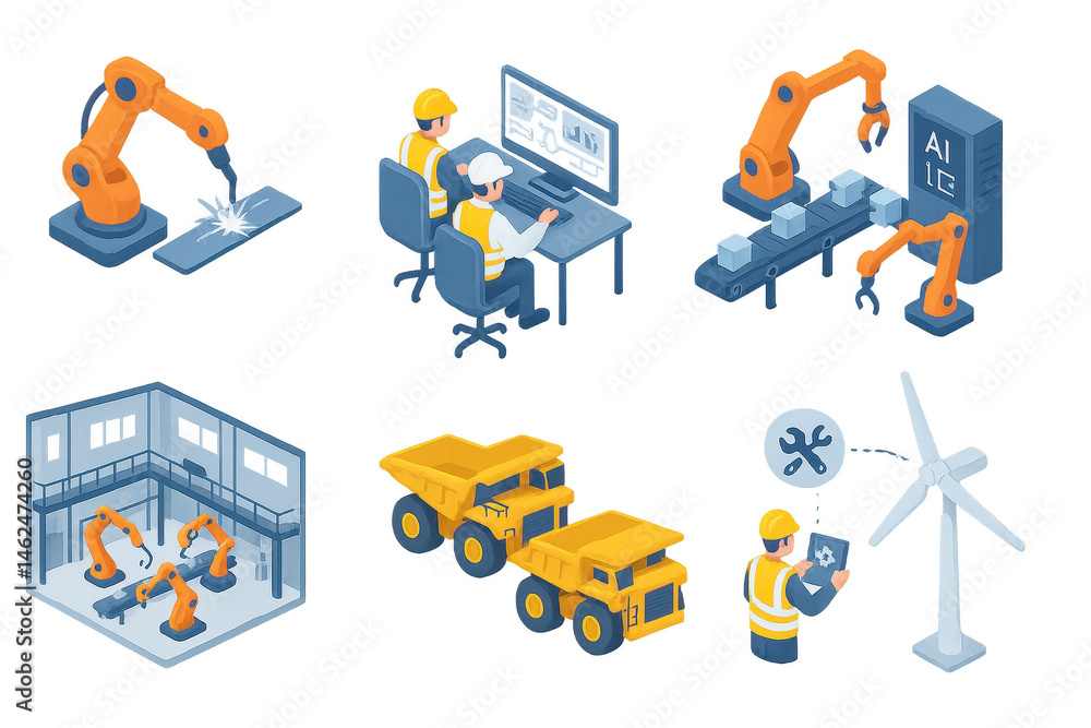 Advanced Robotics and Automation in Manufacturing and Industry Sector Advanced Robotics and Automation in Manufacturing and Industry Sector