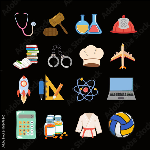 stickers with the theme of what you want to be. So what do you want to be when you grow up?