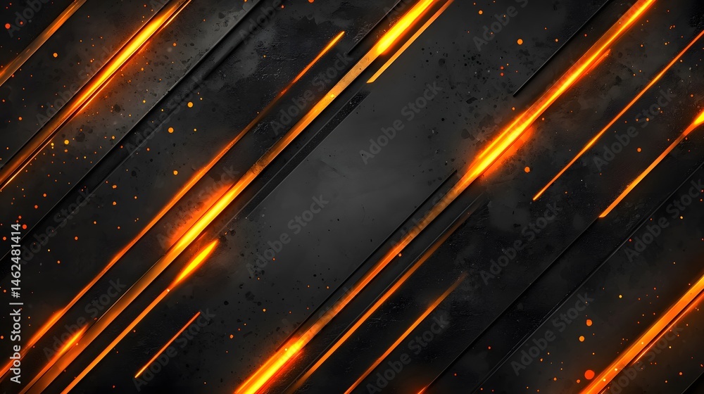 Abstract design with diagonal lines and orange highlights. Abstract design with diagonal lines and orange highlights.