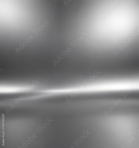Obraz na płótnie Silver metallic backdrop, sleek finish, faint abrasions , macro, pattern, foil w salonie