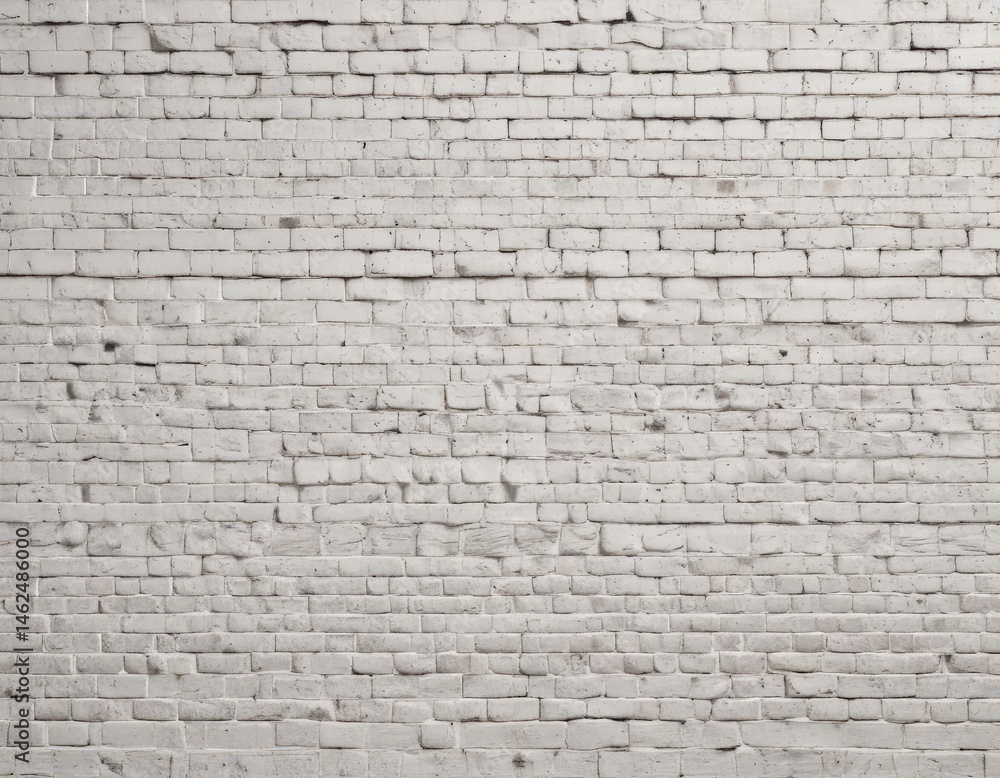 Weathered white brick wall, uneven texture, grunge detail , old, design, worn