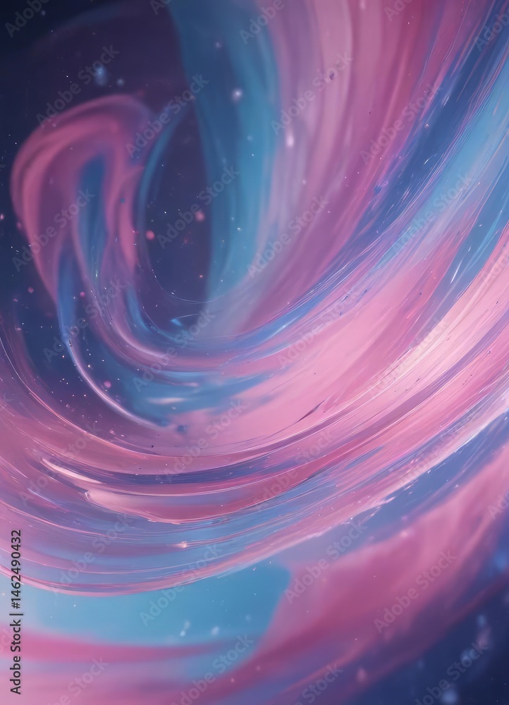 Swirling blue and pink hues create a dreamy, blurred abstract backdrop , wallpaper, canvas