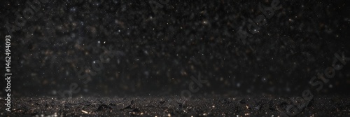 Obraz na płótnie Dark canvas sprinkled with countless glittering stars , nocturnal, starfield w salonie