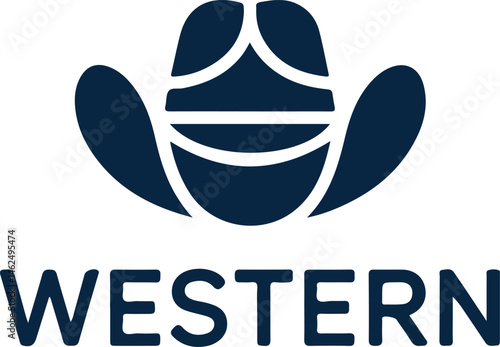 Western Hat Logo Design , Cow boy logo, WesternLife, Cowboy lIfe