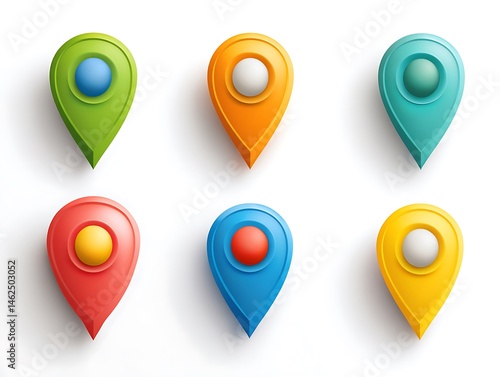 Fresh Location Marker Icons for Navigation Interface Design Free Download Fresh Location Marker Icons for Navigation Interface Design - GFXLoad