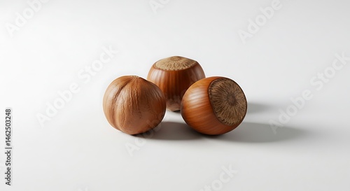  Minimalist setup of hazelnuts