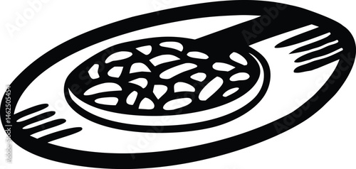 vector illustration of a food icon