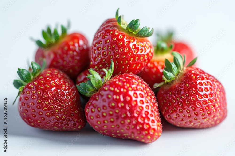 Juicy red strawberries arranged in a heart shape on a rustic wooden table, bathed in soft natural light. Juicy red strawberries arranged in a heart shape on a rustic wooden table, bathed in soft natural light.