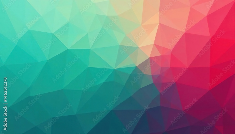 Geometric abstract, vibrant teal and coral hues , modern pattern, seamless, modern Geometric abstract, vibrant teal and coral hues , modern pattern, seamless, modern