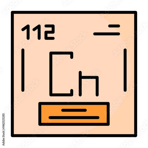 Copernicium Vector Icon
