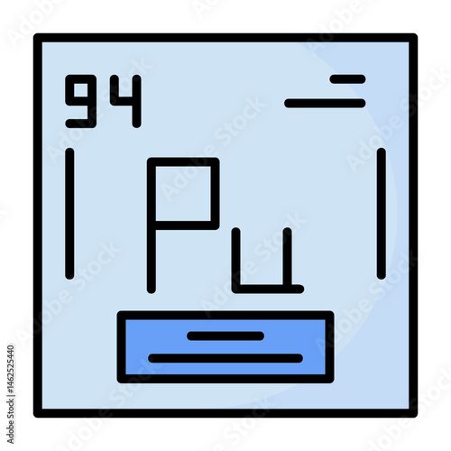 Plutonium Vector Icon