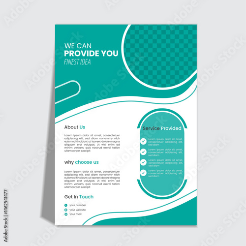 new modern abstract shape and  design template for poster flyer brochure cover. Graphic design layout 