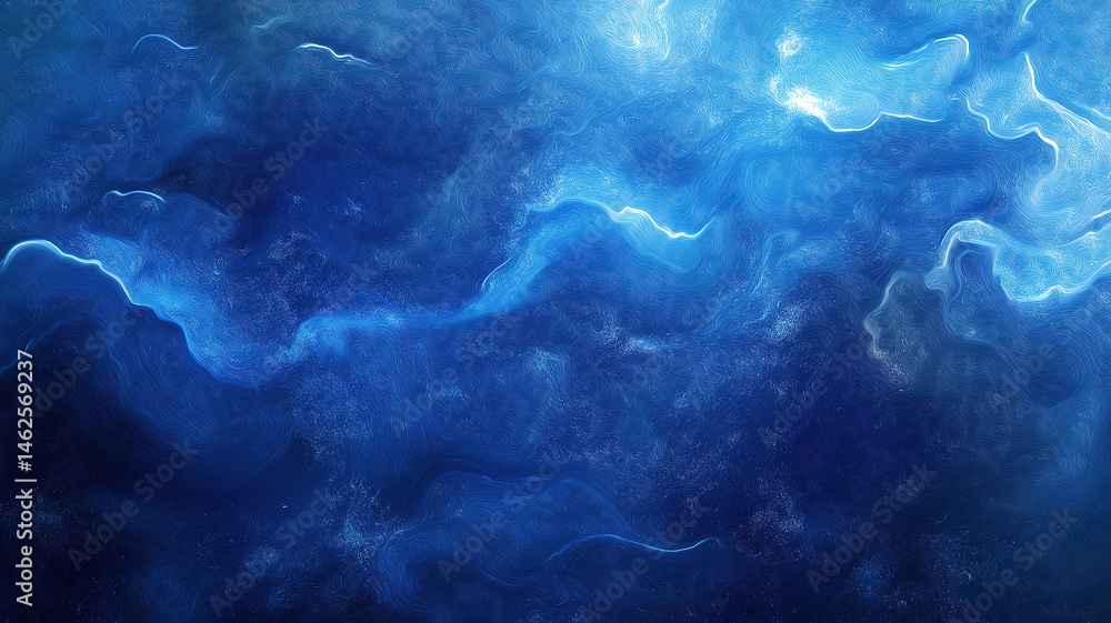 Obraz premium Vibrant abstract blue background with dynamic shades and smooth transitions of color