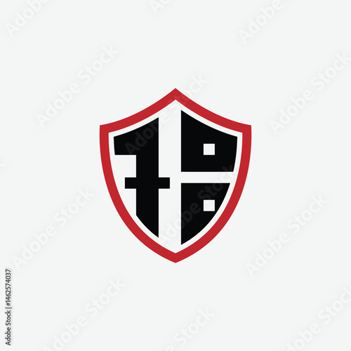 700 shield logo shape letter alphabet educational learning 700
