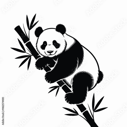 panda silhouette eps file