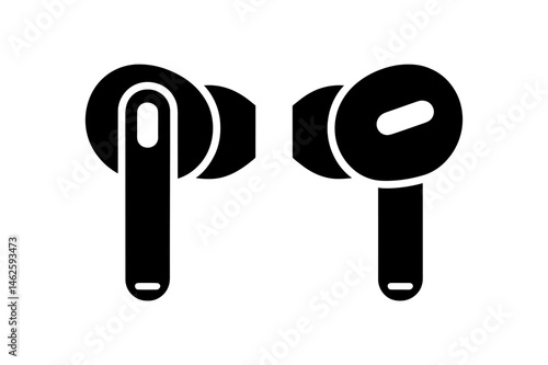 Wireless earbuds headphones audio listening music tech