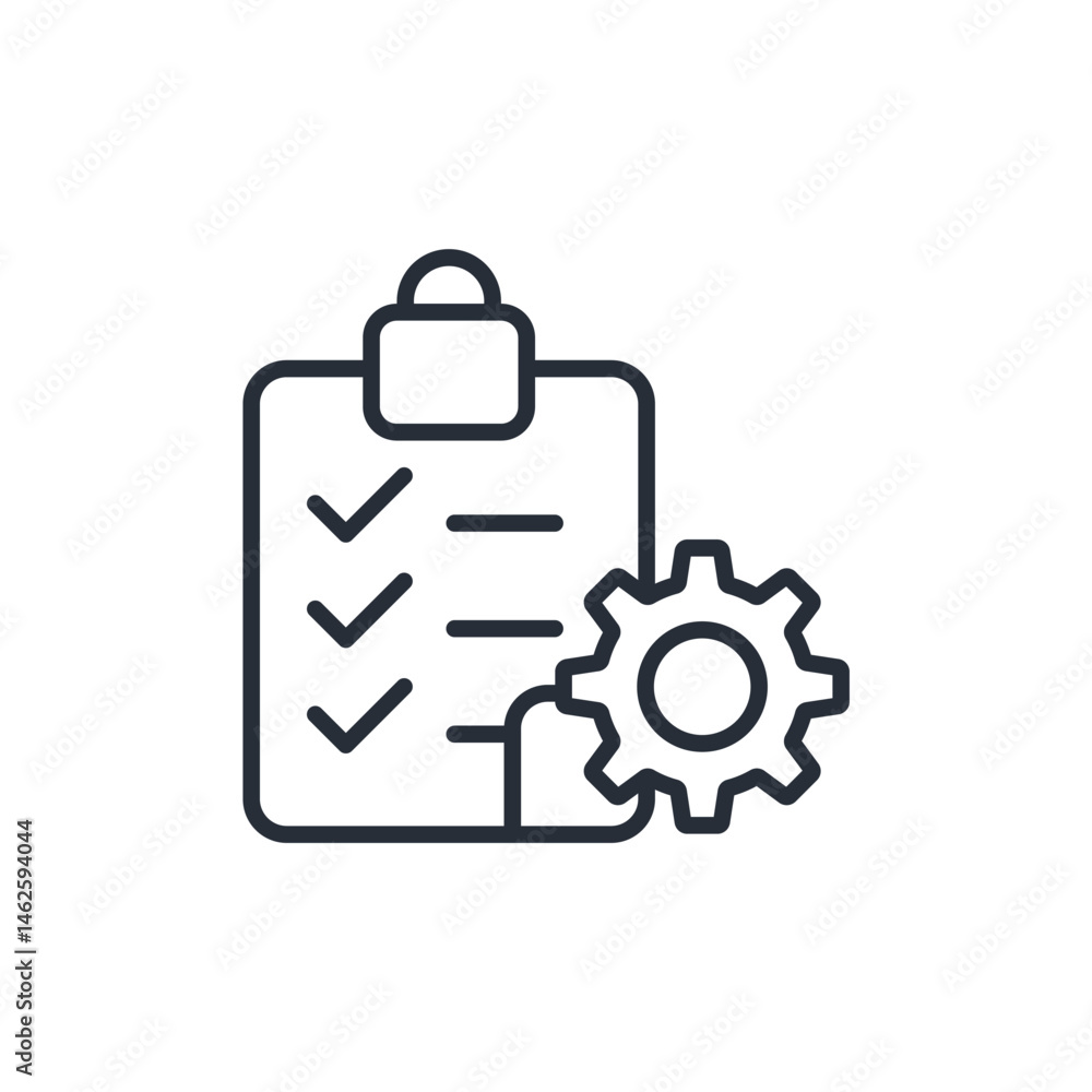 specification icon. vector.Editable stroke.linear style sign for use web design,logo.Symbol illustration. specification icon. vector.Editable stroke.linear style sign for use web design,logo.Symbol illustration.