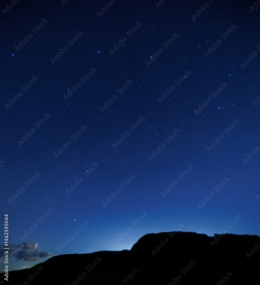 12月の天の川 冬の北の星空 12月の天の川 冬の北の星空