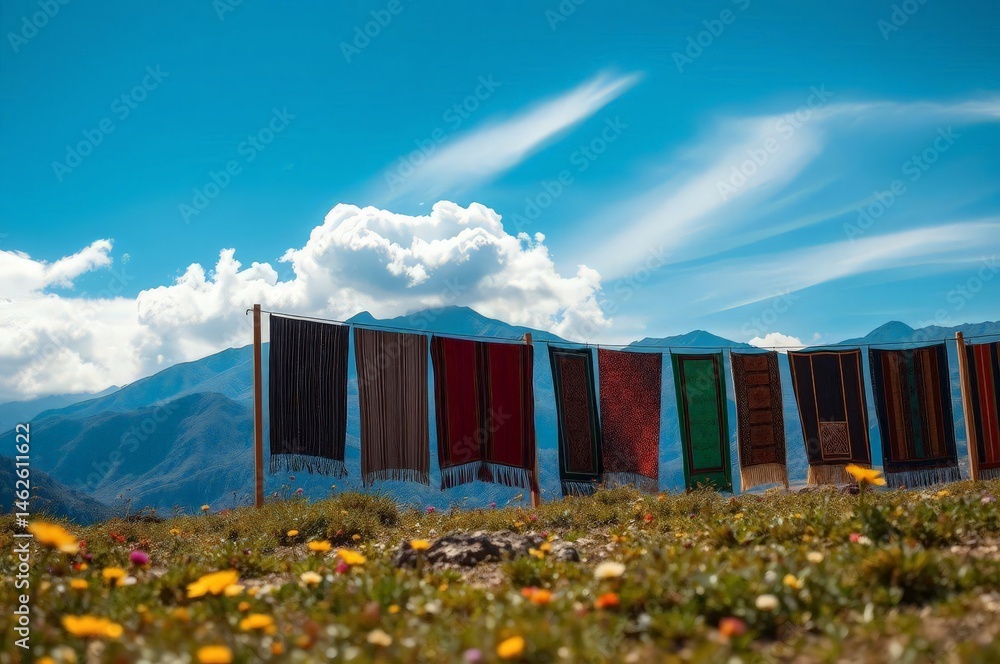Vibrant Festival of the Sun Scene