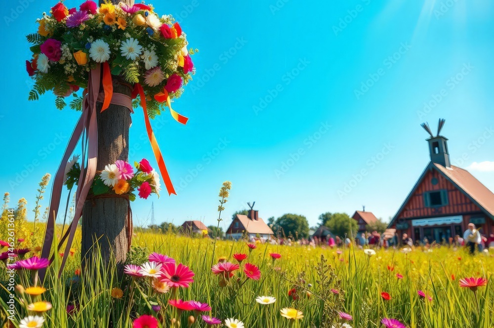 Midsummer Festival in Sweden