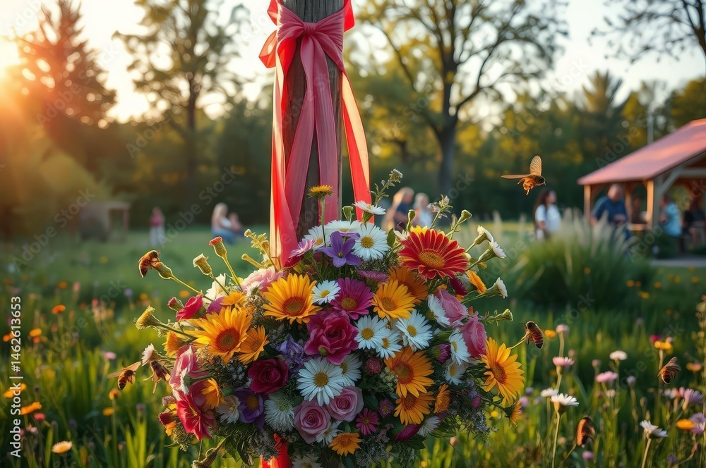 Swedish Midsummer Night Celebration