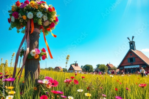 Midsummer Festival in Sweden