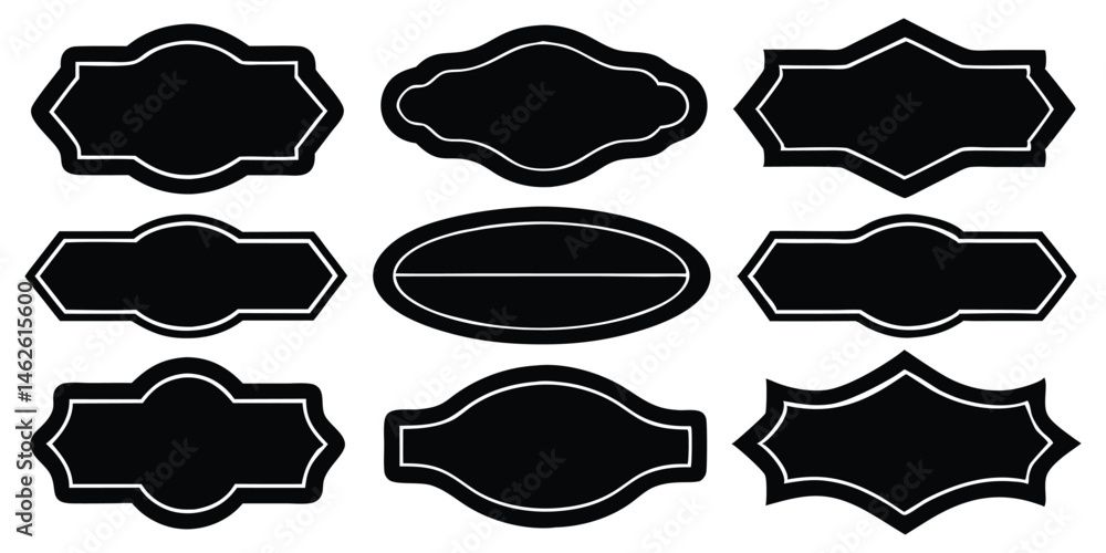 Elegant black and white background Simple retro elements for your design. Elegant black and white background Simple retro elements for your design.
