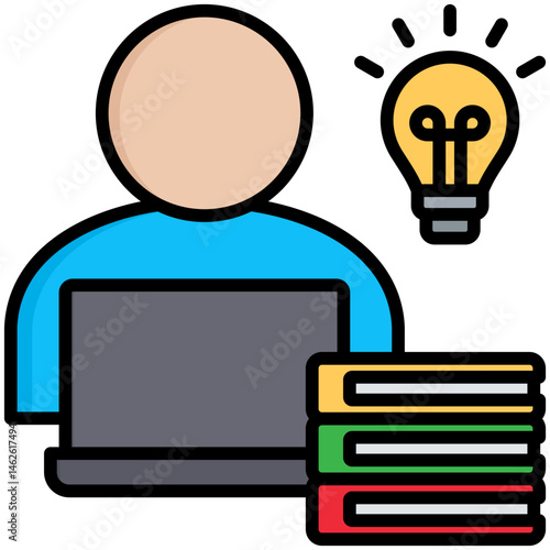 Blended Learning Icon