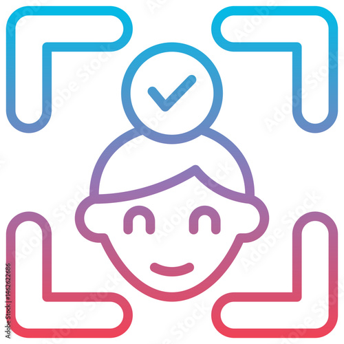 Face Recognition Icon