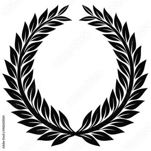 laurel wreath vector illustration
