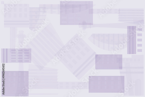 purple background, background, vector illustration purple translucent houses, skyscrapers, towers, city, background for post