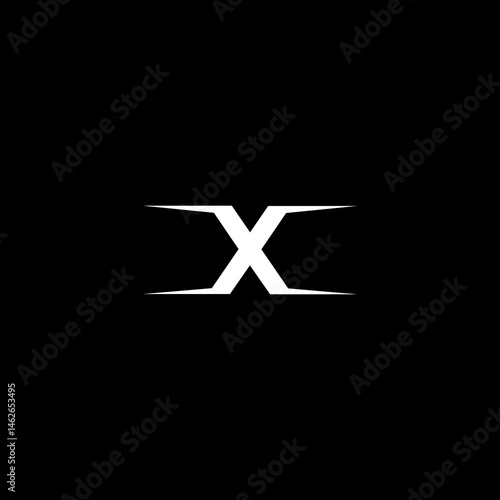 abstract letter x logo