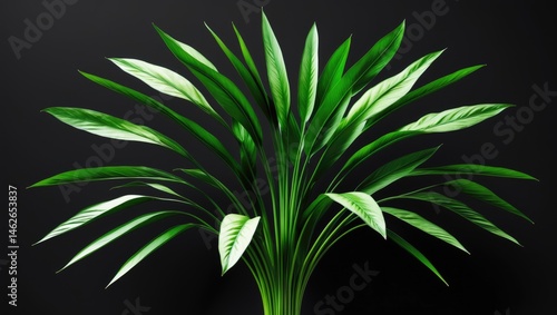 Beautiful floral background featuring trees and ornamental plants