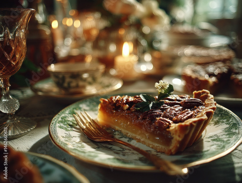 A delicious slice of pecan ...