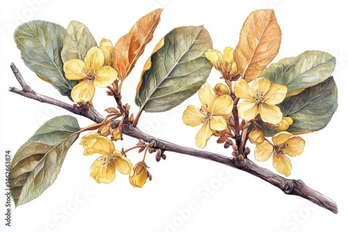 An illustration of Sassafra...