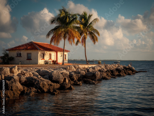 Beach cottage Florida: Scen...