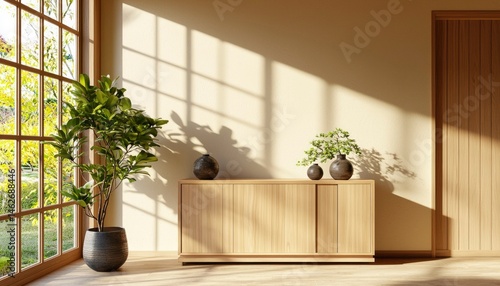 Minimalist Japanese interior design