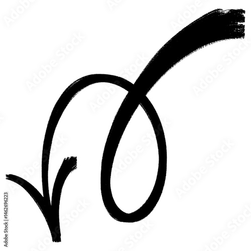 marker tag arrow graffiti style, graphic element